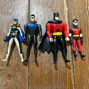 Batman Lot of 11 Figures 1993, 1997, And 1998 Kenner, DC Comics Action Figures
